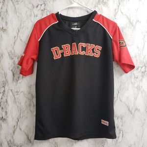 💕 Arizona Stitches D-Backs Jersey Boys Size Large